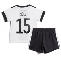 Otroški Nogometni dresi Nemčija Niklas Sule #15 Domači SP 2022 Kratek Rokav (+ Kratke hlače)